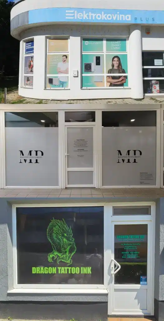 Oslikavanje izloga osijek