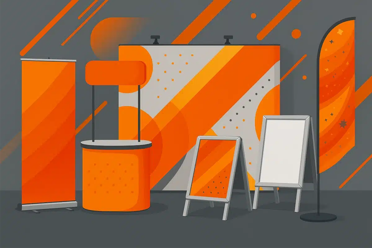 Personalizirani prezentacijski sustavi - Roll up banner, zastave, pano za zid, okviri za poster