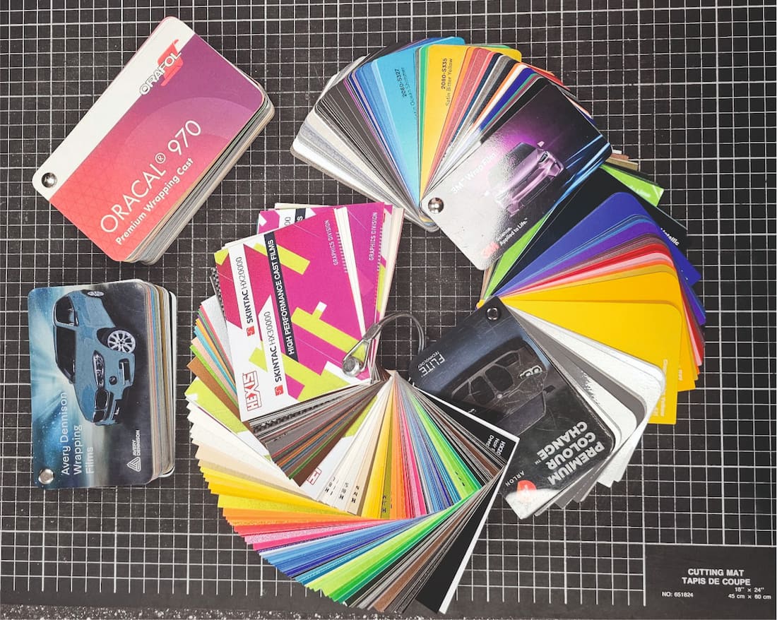 Katalog boja i tekstura auto folija – pomoć pri odabiru dizajna