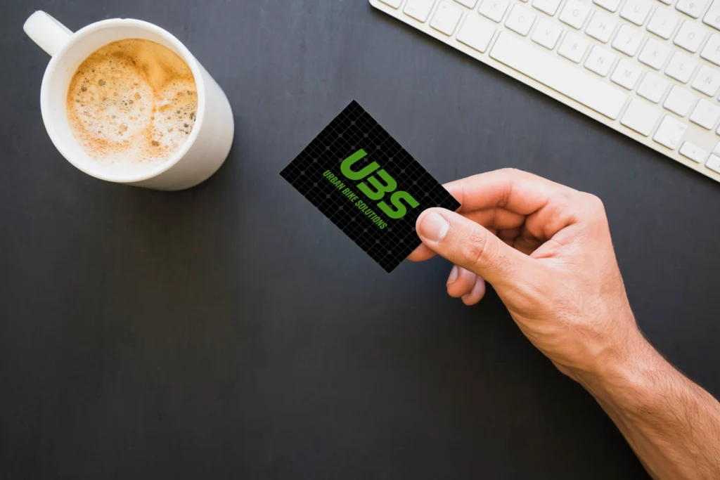 Izrada premium vizitki - UBS Urban Bike Solutions – Čarobni tim Osijek