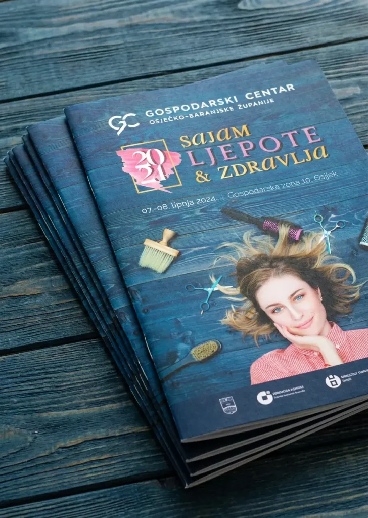 tisak brošura Osijek promotivni materijali za tvrtke visoka kvaliteta ispisa i dorade