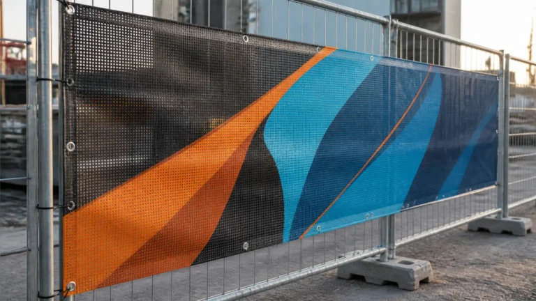 Mesh banner s tiskom po mjeri za vanjsko oglašavanje