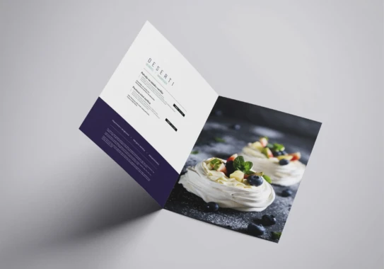 Grafički dizajn i ideje za menije