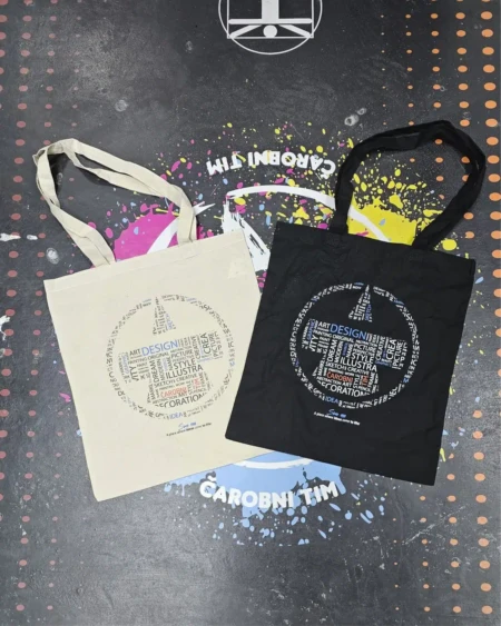 Promotivna tekstilna vrećica s tiskom