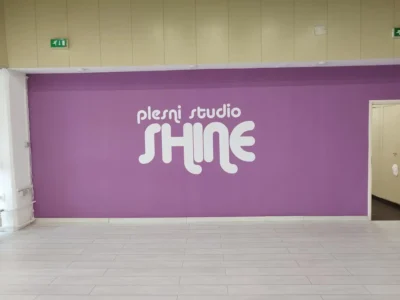 Zidna folija za plesni studio