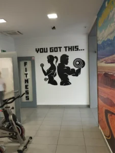 Zidna naljepnica od rezane folije