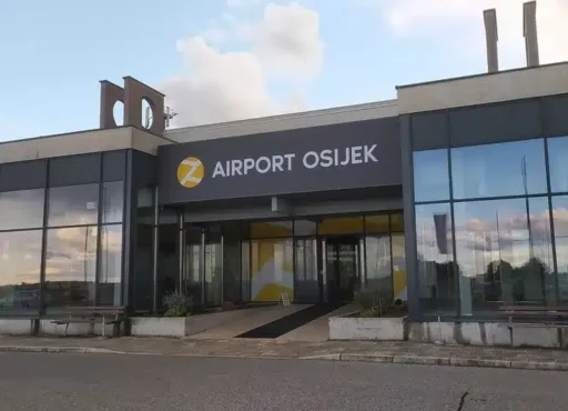 Izrada svjetleće reklame za aerodrom osijek